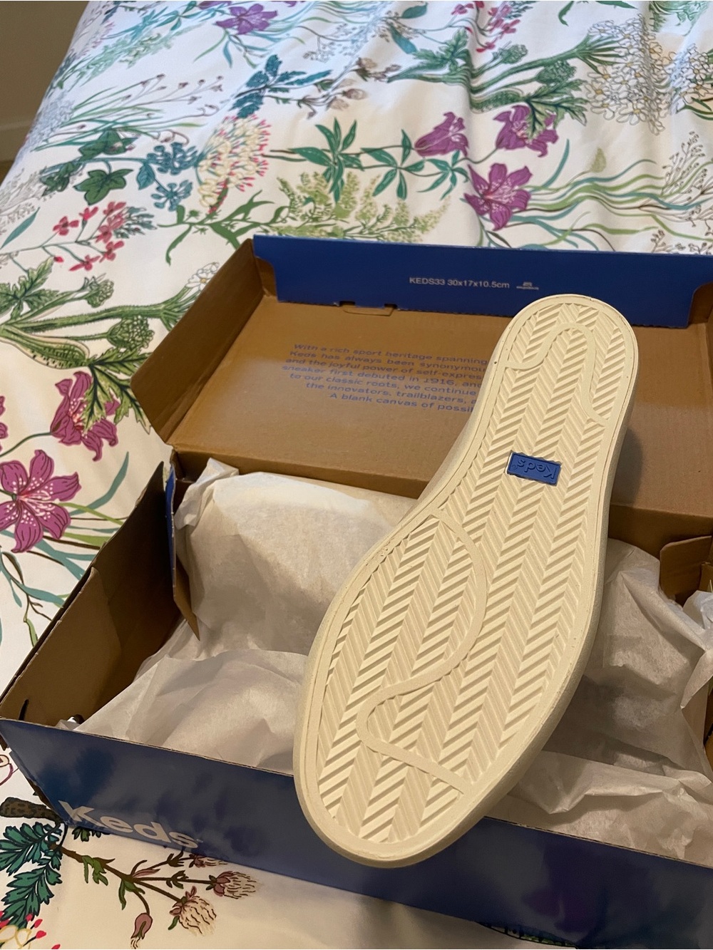 Keds Women's Canvas Sneakers in Beige - Picture 2 of 4
